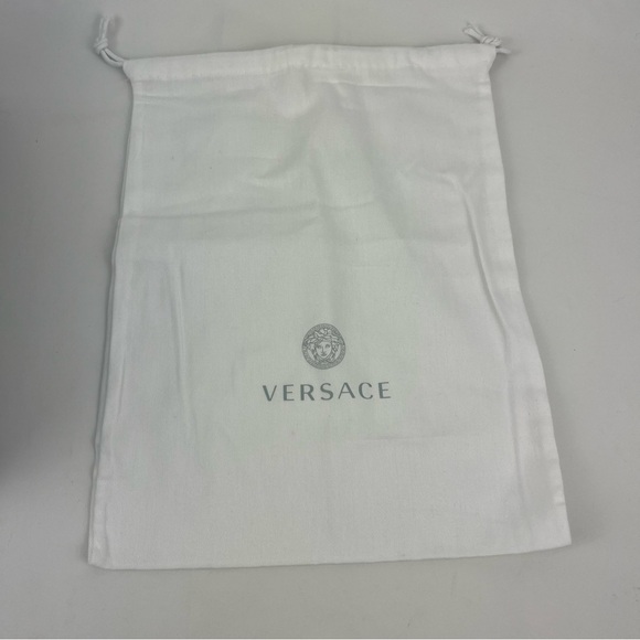 Versace Metallic Patent Leather Medusa Head With Rhinestone size 40 or 9.5 - Picture 14 of 16